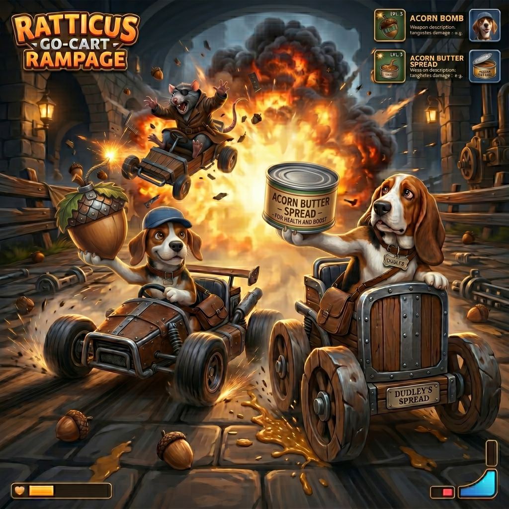 Ratticus Go-Cart Rampage