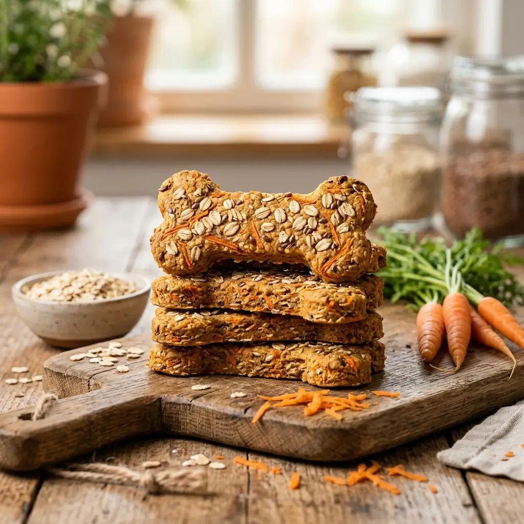 Dukey's Sleuthy Carrot & Oatmeal Treats