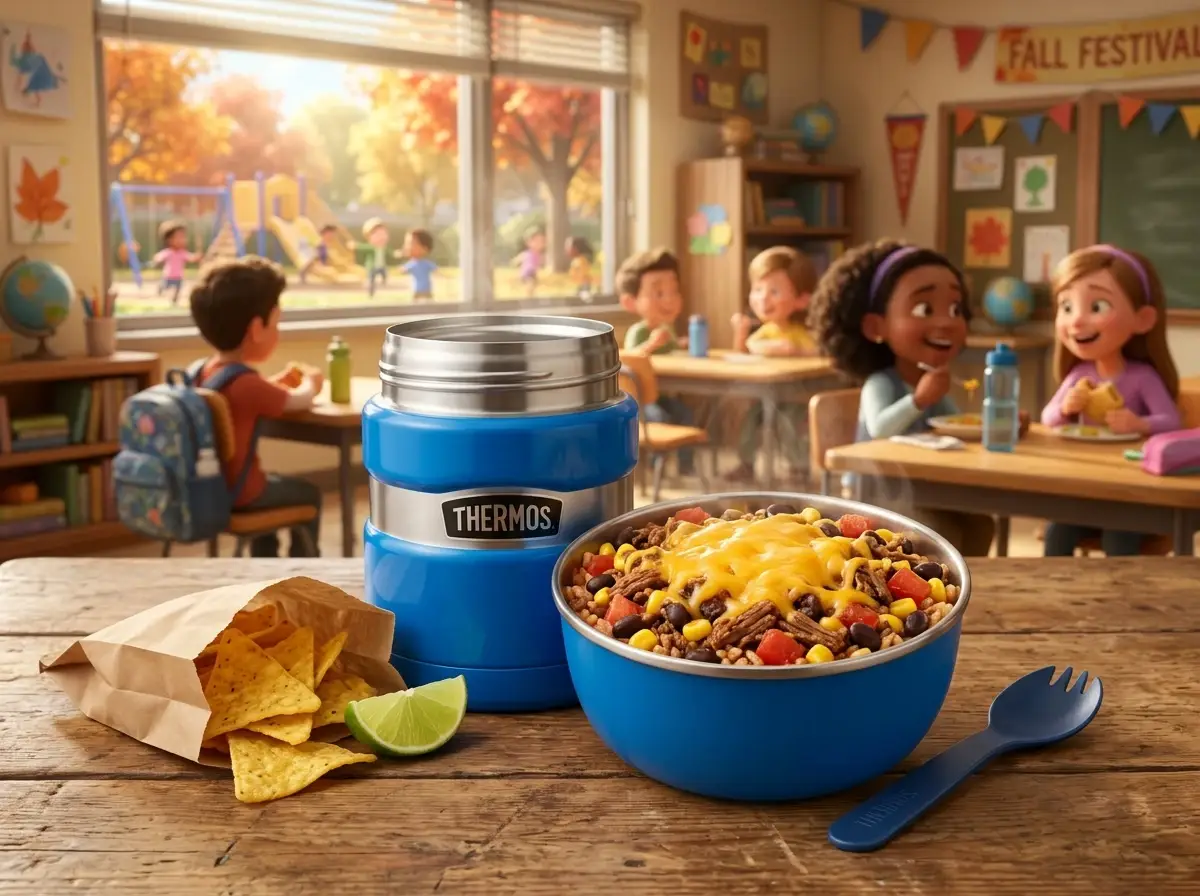 Nibbsley's Second-Life Taco Fiesta Thermos Bowl