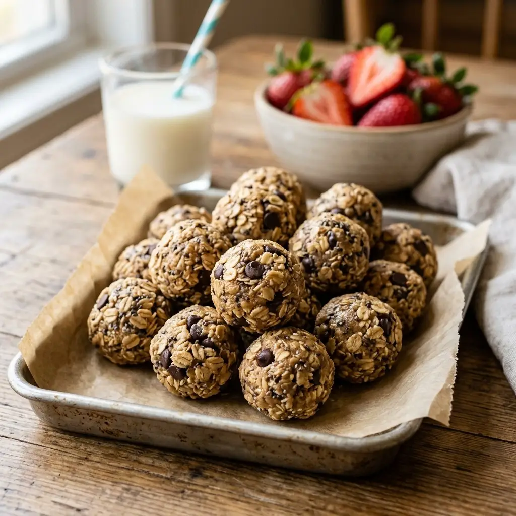 Oak Bark No-Bake Monster Energy Bites