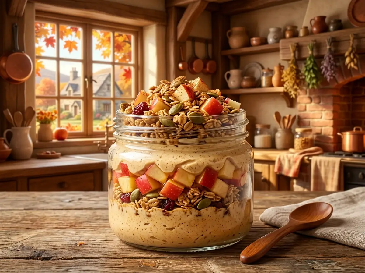 Woodland Autumn Harvest Pumpkin Crunch Parfait