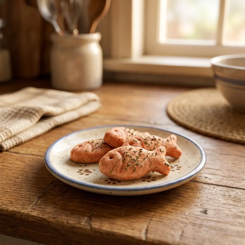 Salmon & Catnip Crunchies